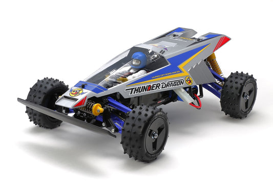 Tamiya - 1/10 RC Thunder Dragon 2021 2021 Kit, w/ Pre-Painted Body