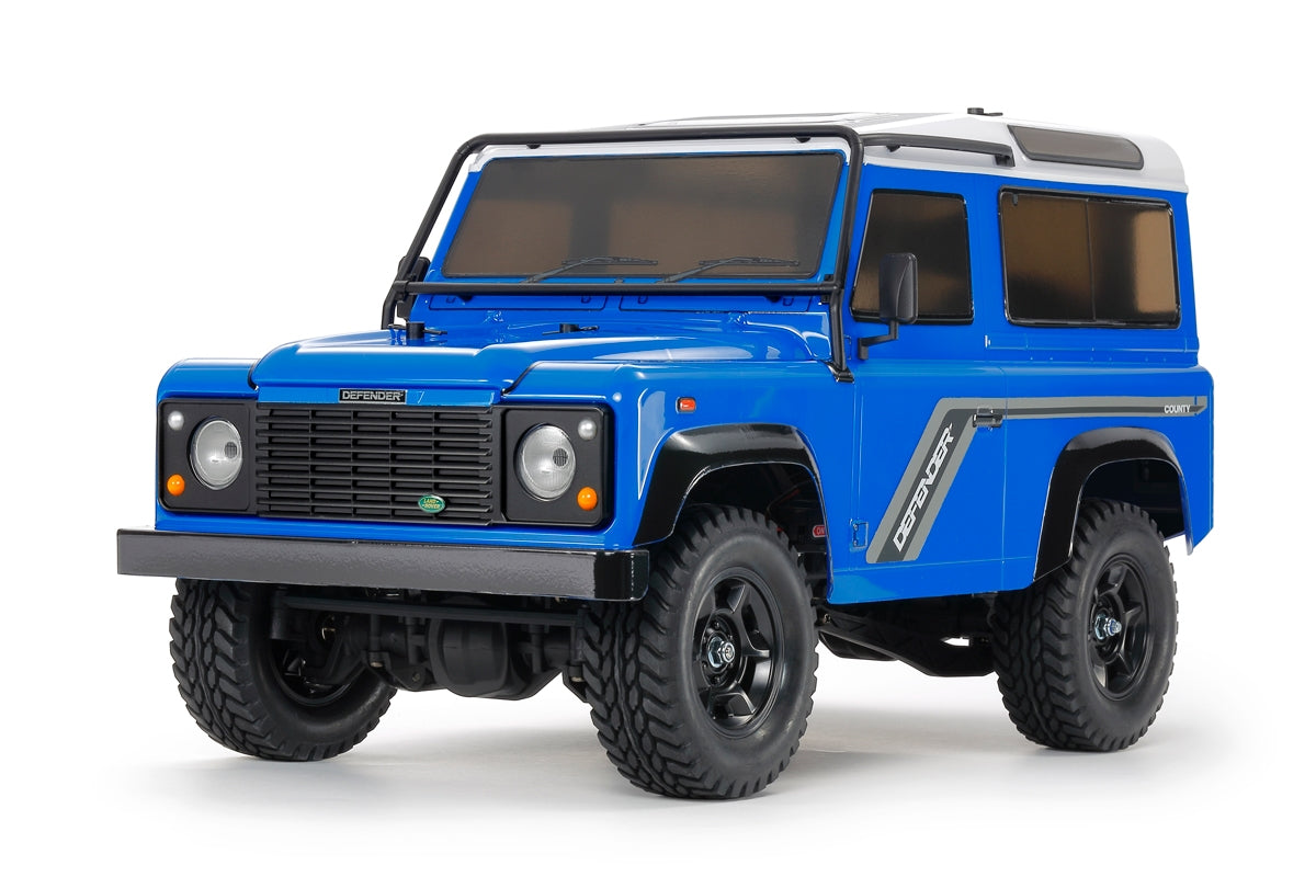 Tamiya - 1/10 RC 1990 Land Rover Defend 90 Pre-Painted Truck Kit, w/ C