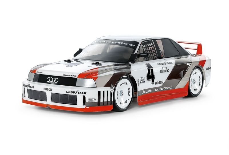 Tamiya - 1/10 R/C Audi 90 Quattro Racing (Painted Body) (TT-02)
