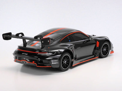 Tamiya - 1/10 R/C Porsche 911 GT3 R (992) Black Painted Body TT-02