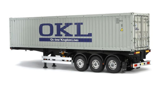 Tamiya - 40-Foot Container 3-Axle Semi-Trailer, for Tamiya 1/14
