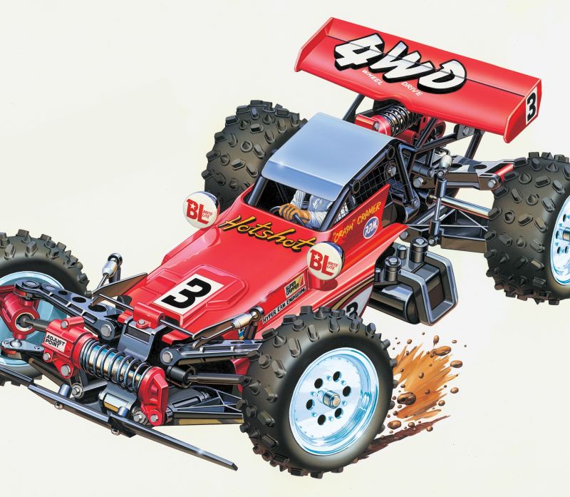 Tamiya - RC Hotshot, 1/10 Re-Release