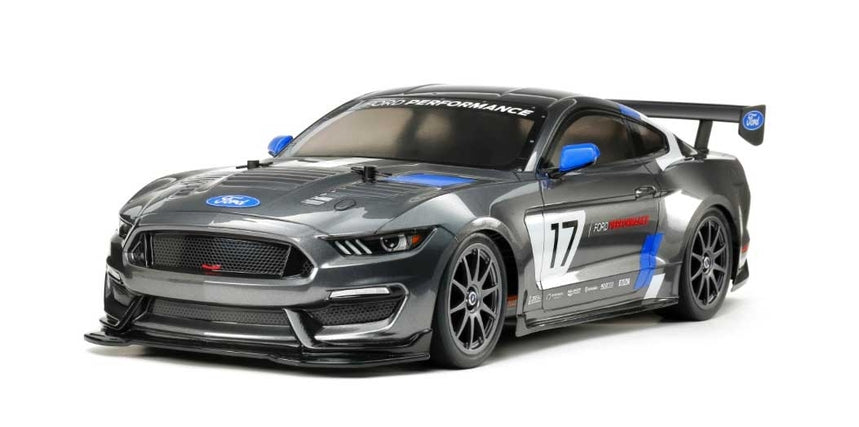 Tamiya - 1/10 RC Ford Mustang GT4 Race Car Kit, TT-02 Chassis