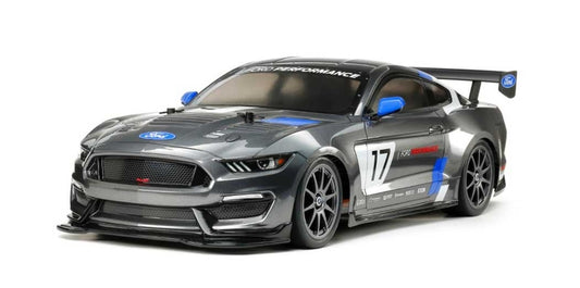Tamiya - 1/10 RC Ford Mustang GT4 Race Car Kit, TT-02 Chassis
