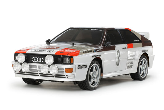 Tamiya - RC Audi Quattro A2 Rally Car Kit, TT-02 Chassis