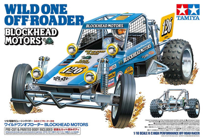 Tamiya - 1/10 RC Wild One Off-Roader Buggy Blockhead Motors Kit