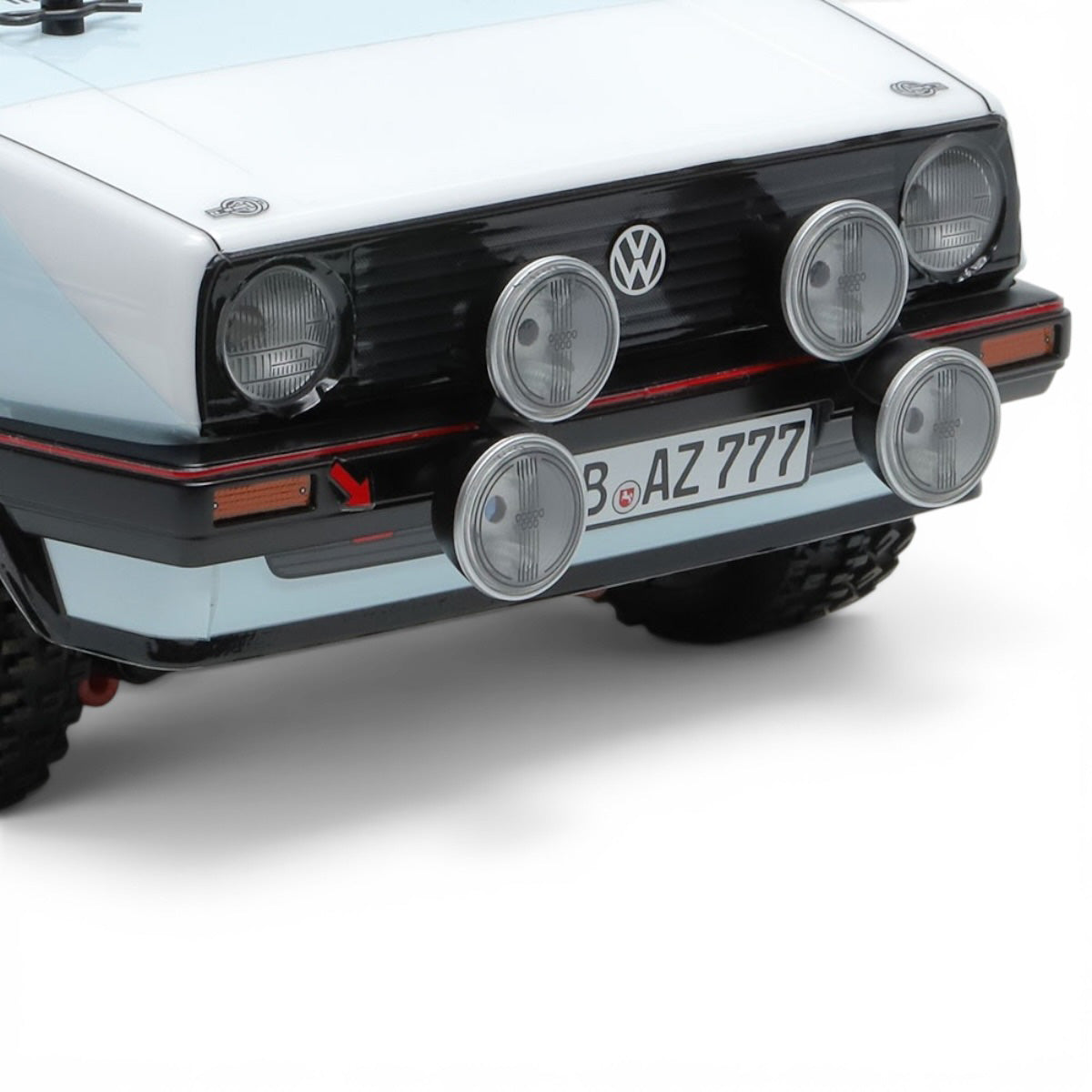 Tamiya - RC Volkswagen Golf II GTI, 16V Rally MF-01X