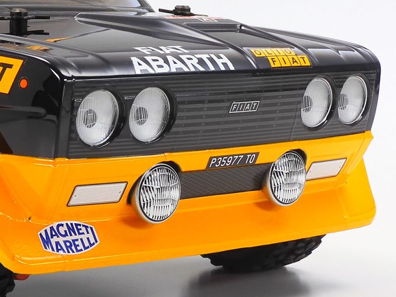 Tamiya - RC Fiat 131 Arbath Rally, MF-01X Olio Fiat