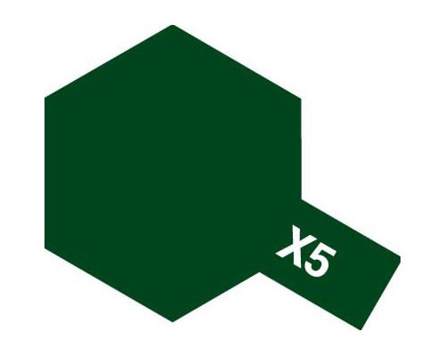 Acrylic X-5 Green Paint, 23ml Bottle