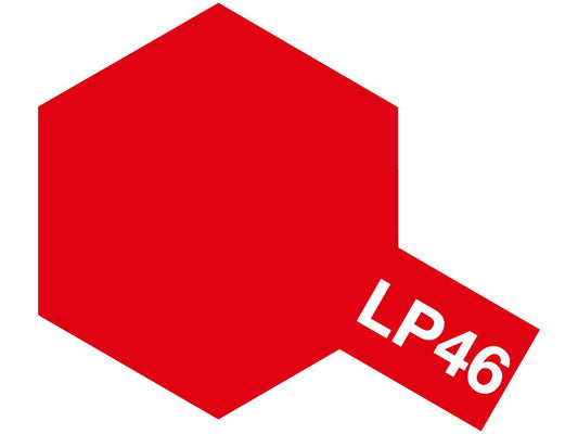 Lacquer Paint LP-46 Pure Metallic Red 10ml Bottle