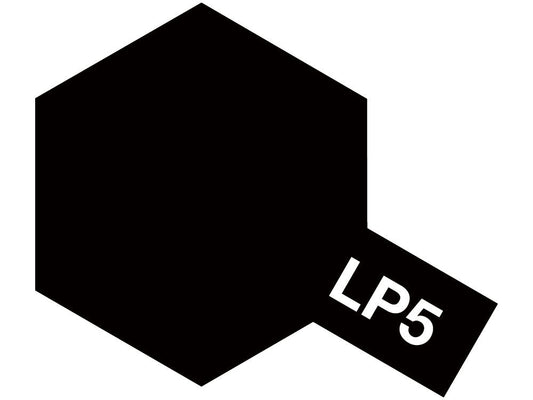 Lacquer Paint LP-5 Semi Gloss Black 10ml Bottle