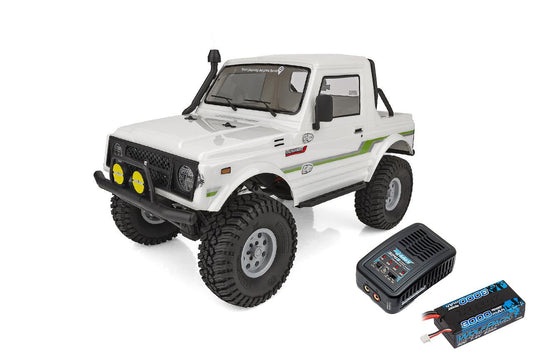 Team Associated - Enduro Bushido 1/10 Off-Road Electric 4WD RTR Trail Truck Combo with LiPo Battery and Charger