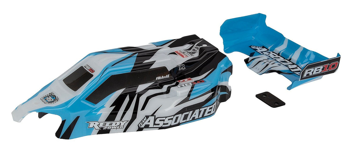 Team Associated - RB10 Body and Wing, Blue
