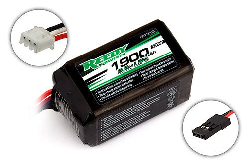 Team Associated - Reedy LiFe PRO RX 1900mAh 6.6V Hump Style Receiver Battery