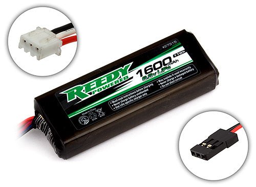 Team Associated - Reedy LiFe Pro Transmitter/Receiver (TX/RX) Battery, 1600mAh, 6.6V, Flat Style