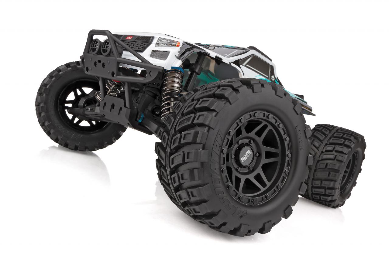 Team Associated - Rival MT8 1/8 Scale 4WD Electric Monster Truck, Teal, RTR