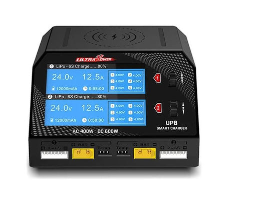 Ultra Power Technology - UP8 AC 400W / DC 600W 16A x2 Dual Channel Output 1-6S Battery Charger/Discharger/Balancer/Tester