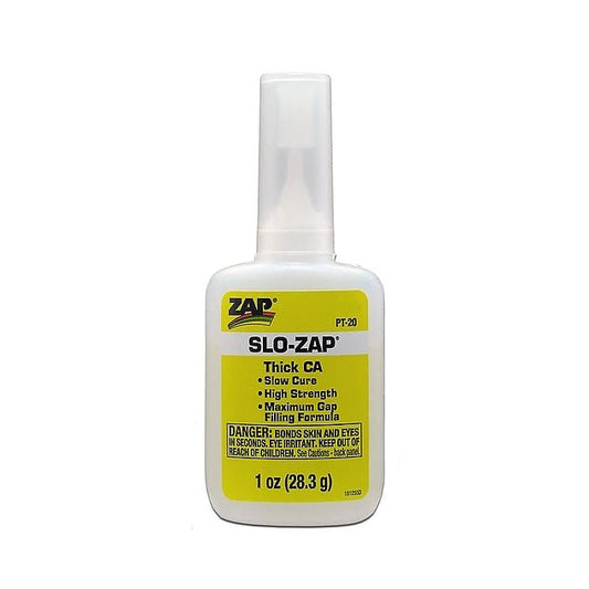 Slo-Zap (Thick) 1oz Bottle - Dirt Cheap RC SAVING YOU MONEY, ONE PART AT A TIME