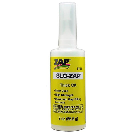 ZAP Glue - Slo-Zap (Thick) 2oz Bottle