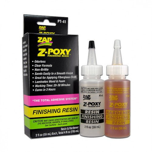 ZAP Glue - Z-Poxy Finishing Resin 4 oz. Set