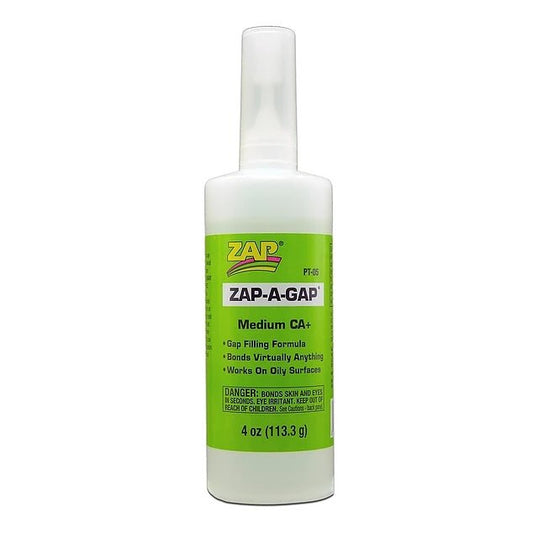 ZAP Glue - Zap-A-Gap CA+ Glue 4oz