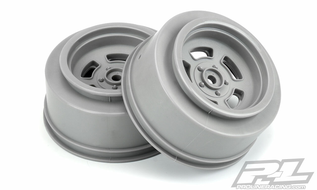 Proline 1/10 Slot Mag Drag Spec Rear 2.2"/3.0" 12mm Drag Wheels (2) Gray 2793-05 - Dirt Cheap RC SAVING YOU MONEY, ONE PART AT A TIME