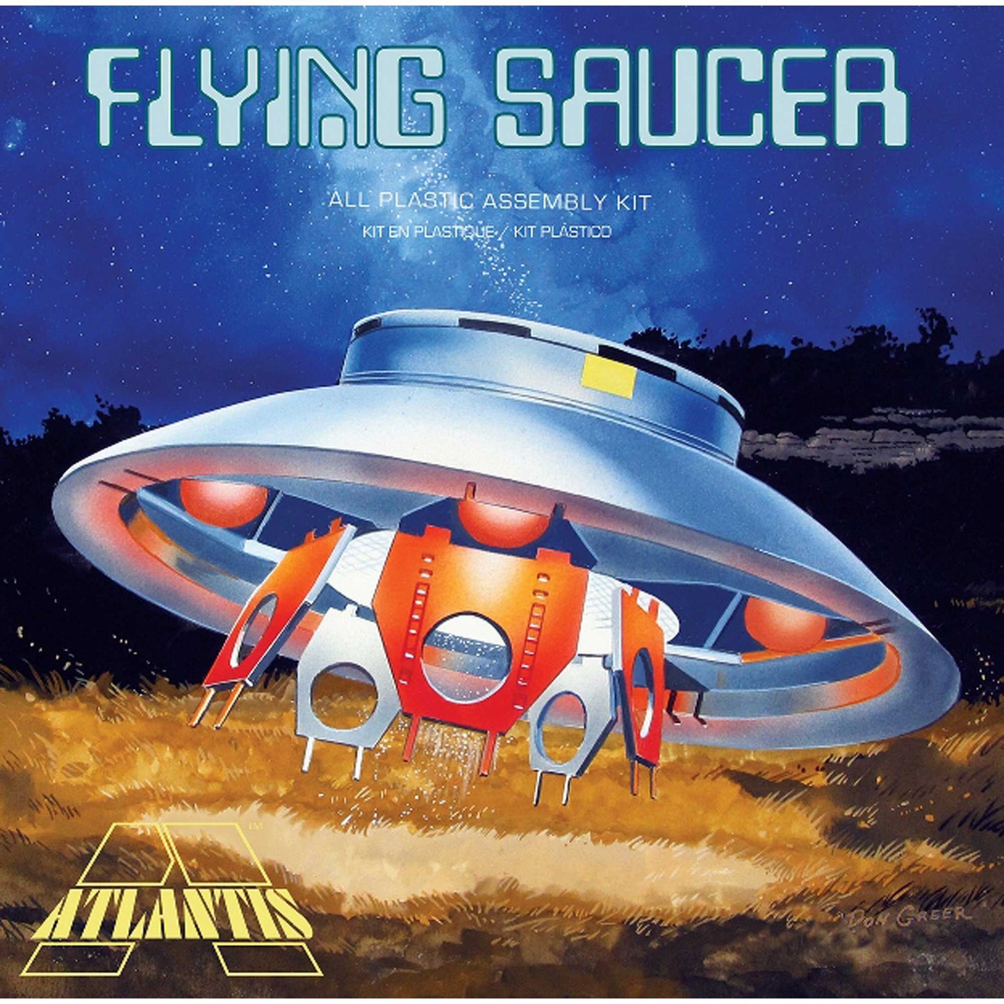 The Flying Saucer UFO (Invaders), 1/72 - Dirt Cheap RC SAVING YOU MONEY, ONE PART AT A TIME
