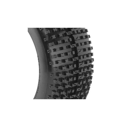 1/8 I-Beam Super Soft Long Wear Pre-Mounted Tires, White EVO Wheels (2): Buggy - Dirt Cheap RC SAVING YOU MONEY, ONE PART AT A TIME