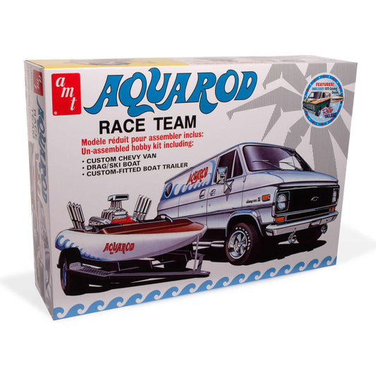 Aqua Rod Race 75' Chevy Van Race Boat Trailer 1/25