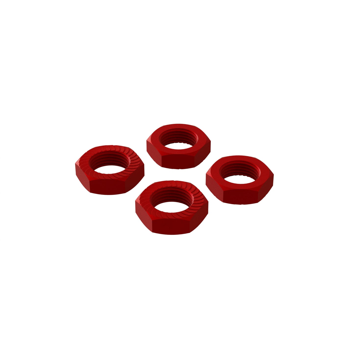 AR310906 Aluminum Wheel Nut 17mm Red (4) - Dirt Cheap RC SAVING YOU MONEY, ONE PART AT A TIME