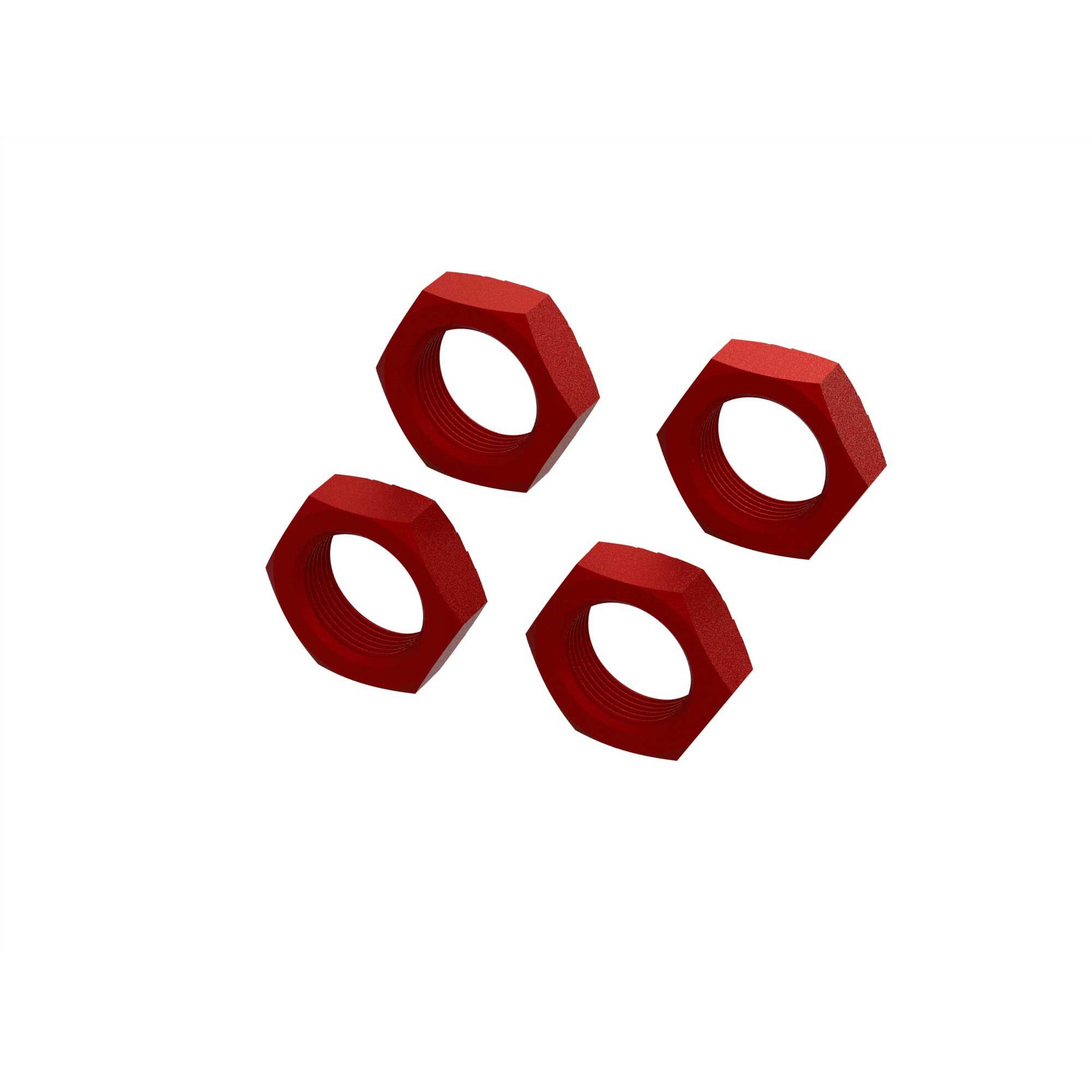 Aluminum Wheel Nut 24mm, Red (4) - Dirt Cheap RC SAVING YOU MONEY, ONE PART AT A TIME
