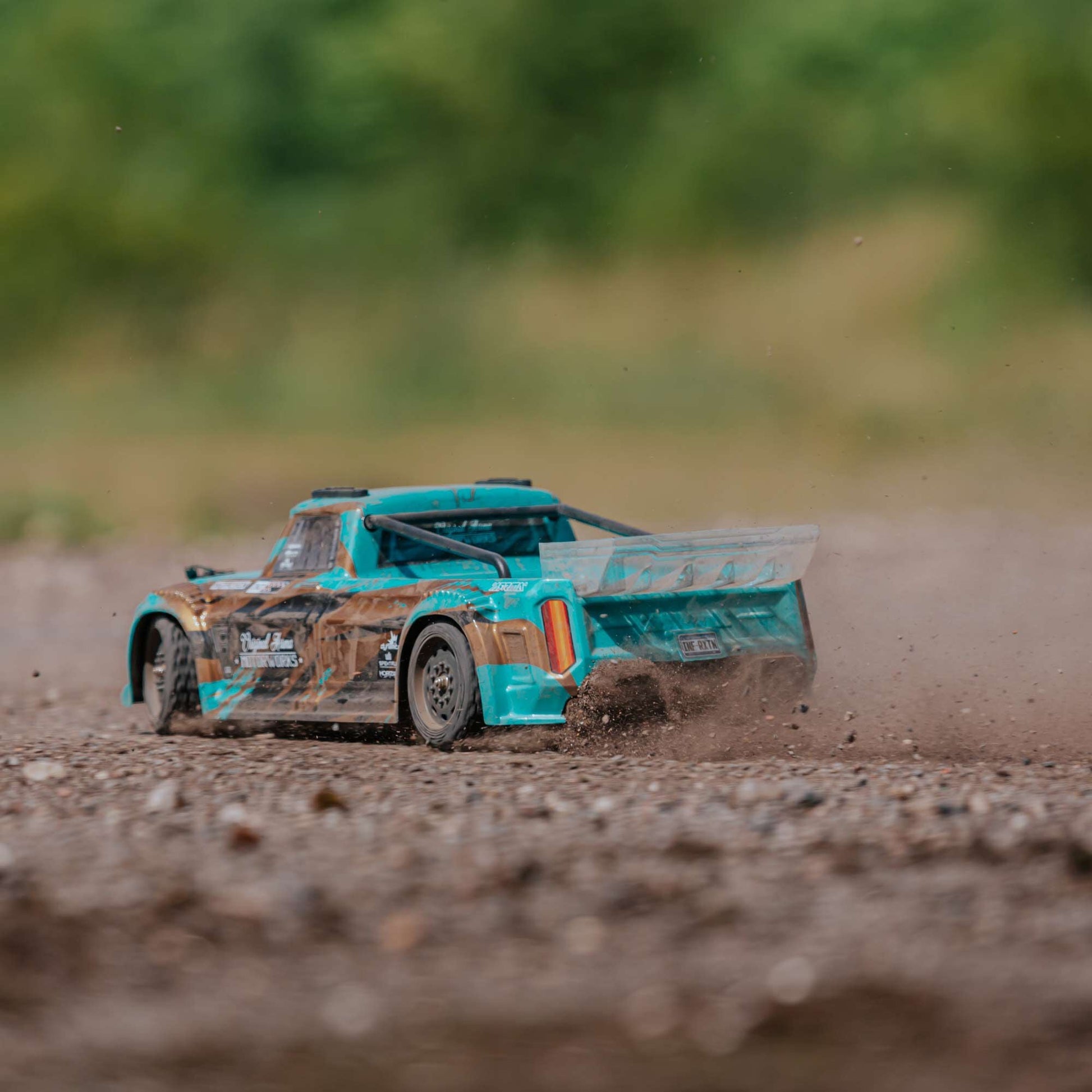 1/8 INFRACTION 4X4 MEGA Resto-Mod Truck RTR, Teal/Bronze - Dirt Cheap RC SAVING YOU MONEY, ONE PART AT A TIME
