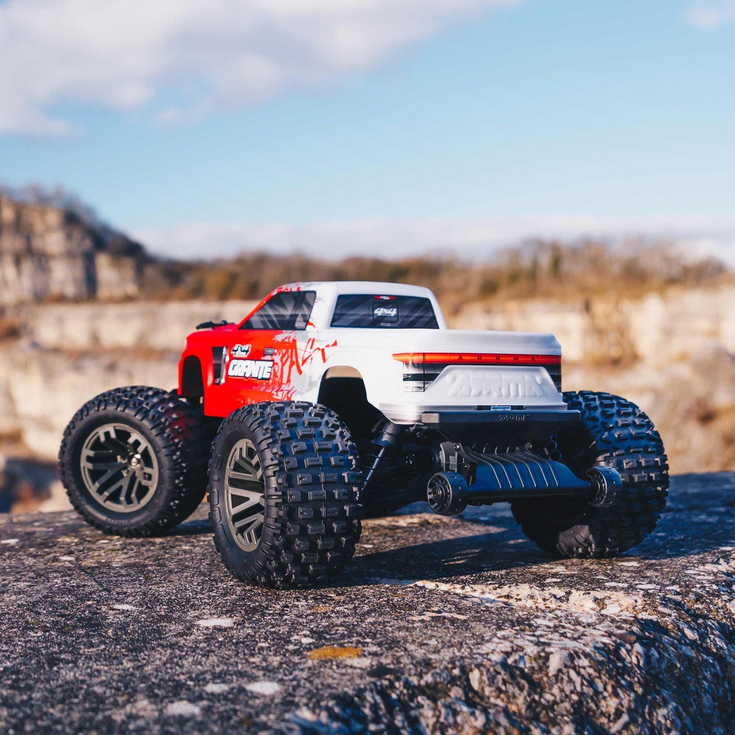 1/10 GRANITE 4X4 V3 3S BLX Brushless Monster Truck RTR, Red - Dirt Cheap RC SAVING YOU MONEY, ONE PART AT A TIME