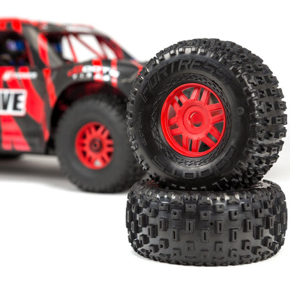 1/7 MOJAVE 6S V2 4WD BLX Desert Truck with Spektrum Firma RTR, Red/Black - Dirt Cheap RC SAVING YOU MONEY, ONE PART AT A TIME