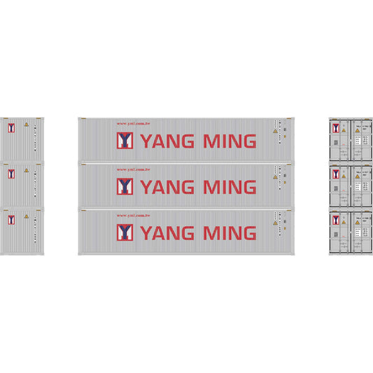 N 40' Corrugate Low Container, Yang Ming/New (3)