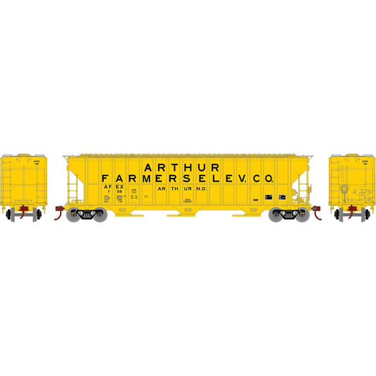 HO RTR FMC 4700 Covered Hopper, AFEX #106