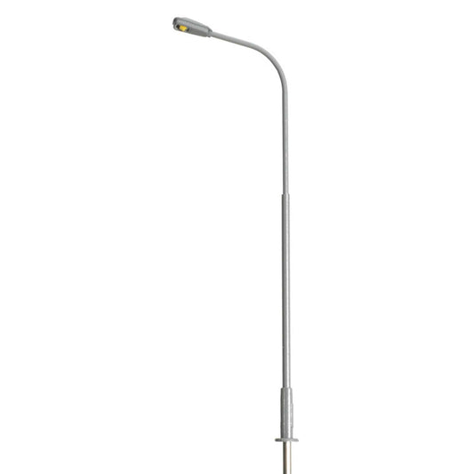 HO Single Arm Streetlight, Gray, Warm LED (3)