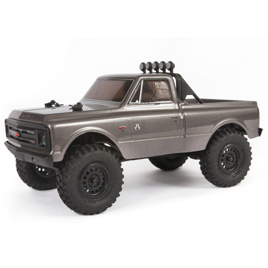 1/24 SCX24 1967 Chevrolet C10 4WD Truck Brushed RTR, Silver