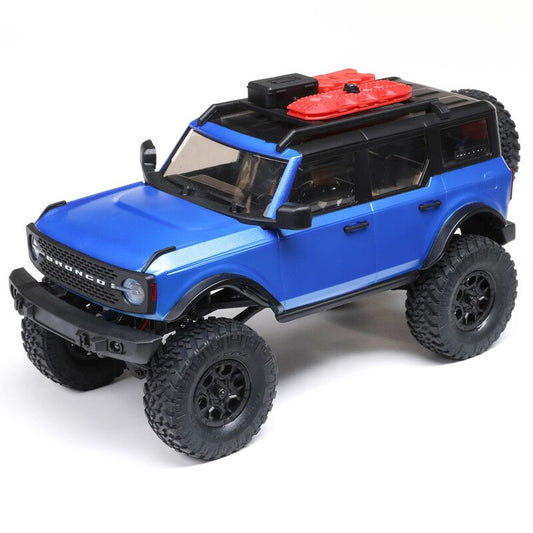 1/24 SCX24 2021 Ford Bronco 4WD Truck Brushed RTR, Blue - Dirt Cheap RC SAVING YOU MONEY, ONE PART AT A TIME