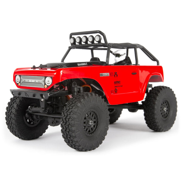 1/24 SCX24 Deadbolt 4WD Rock Crawler Brushed RTR, Red - Dirt Cheap RC SAVING YOU MONEY, ONE PART AT A TIME