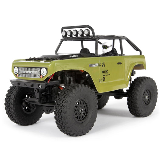 1/24 SCX24 Deadbolt 4WD Rock Crawler Brushed RTR, Green - Dirt Cheap RC SAVING YOU MONEY, ONE PART AT A TIME