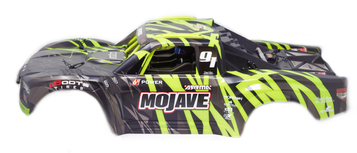 Arrma MOJAVE 6s BLX - Body Shell (LIME GREEN cover & Interior roll cage AR106058 - Dirt Cheap RC SAVING YOU MONEY, ONE PART AT A TIME