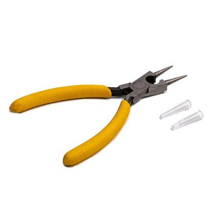 Spring-Loaded Round Nose Pliers