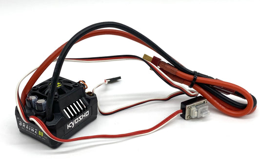 Kyosho USA-1 VE ESC, KYOSHO SPEED HOUSE BRAINZ 8 Brushless VE KYO34257 - Dirt Cheap RC SAVING YOU MONEY, ONE PART AT A TIME