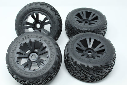 Arrma KRATON 4x4 4s BLX - TIRES & Wheels tyres dBoots minokawa lp ARA102690 - Dirt Cheap RC SAVING YOU MONEY, ONE PART AT A TIME