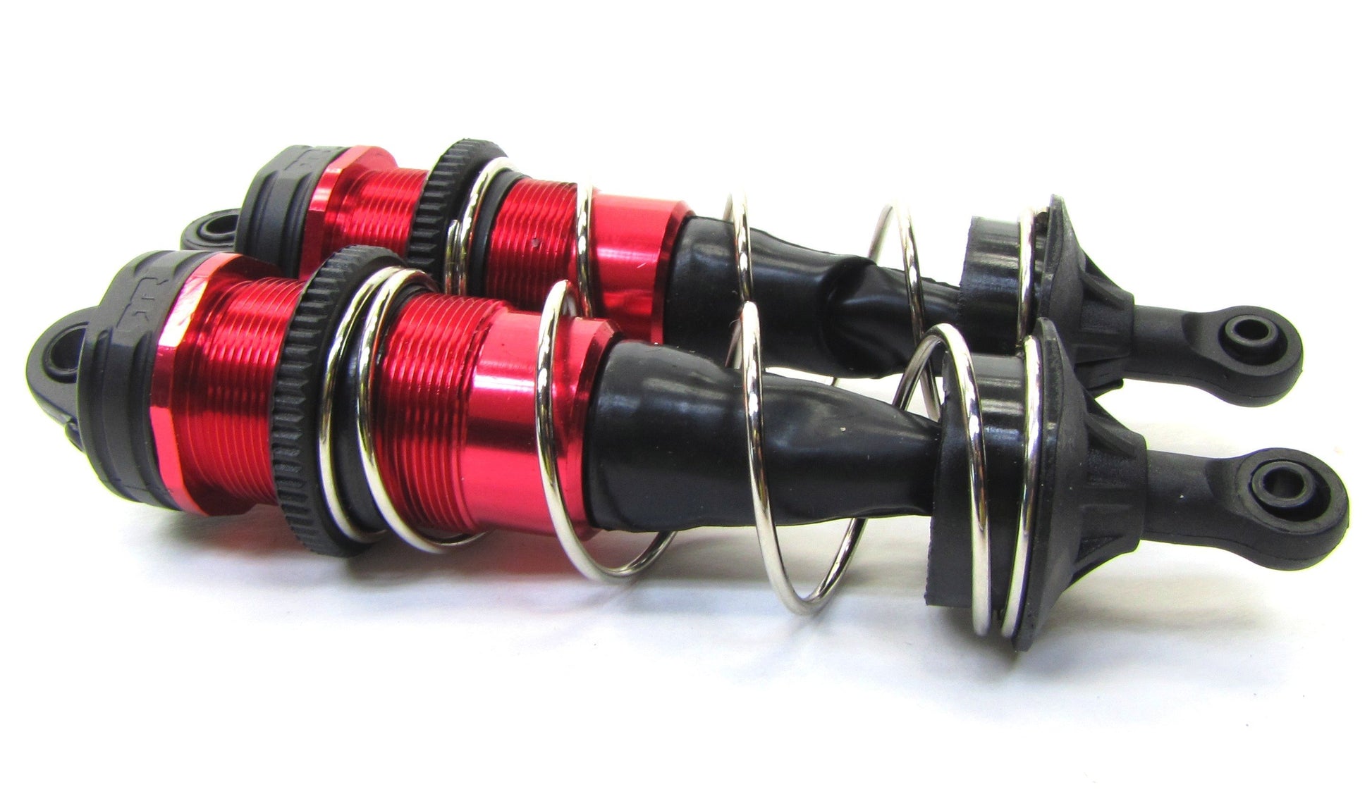 Arrma TYPHON 6s BLX - Front Shocks (Assembled Dampers, 2018 Springs red AR106046 - Dirt Cheap RC SAVING YOU MONEY, ONE PART AT A TIME