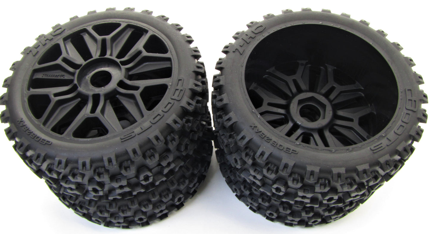 Arrma TYPHON 4x4 3s BLX - TIRES & Wheels and 17mm Hex Set - Dirt Cheap RC SAVING YOU MONEY, ONE PART AT A TIME