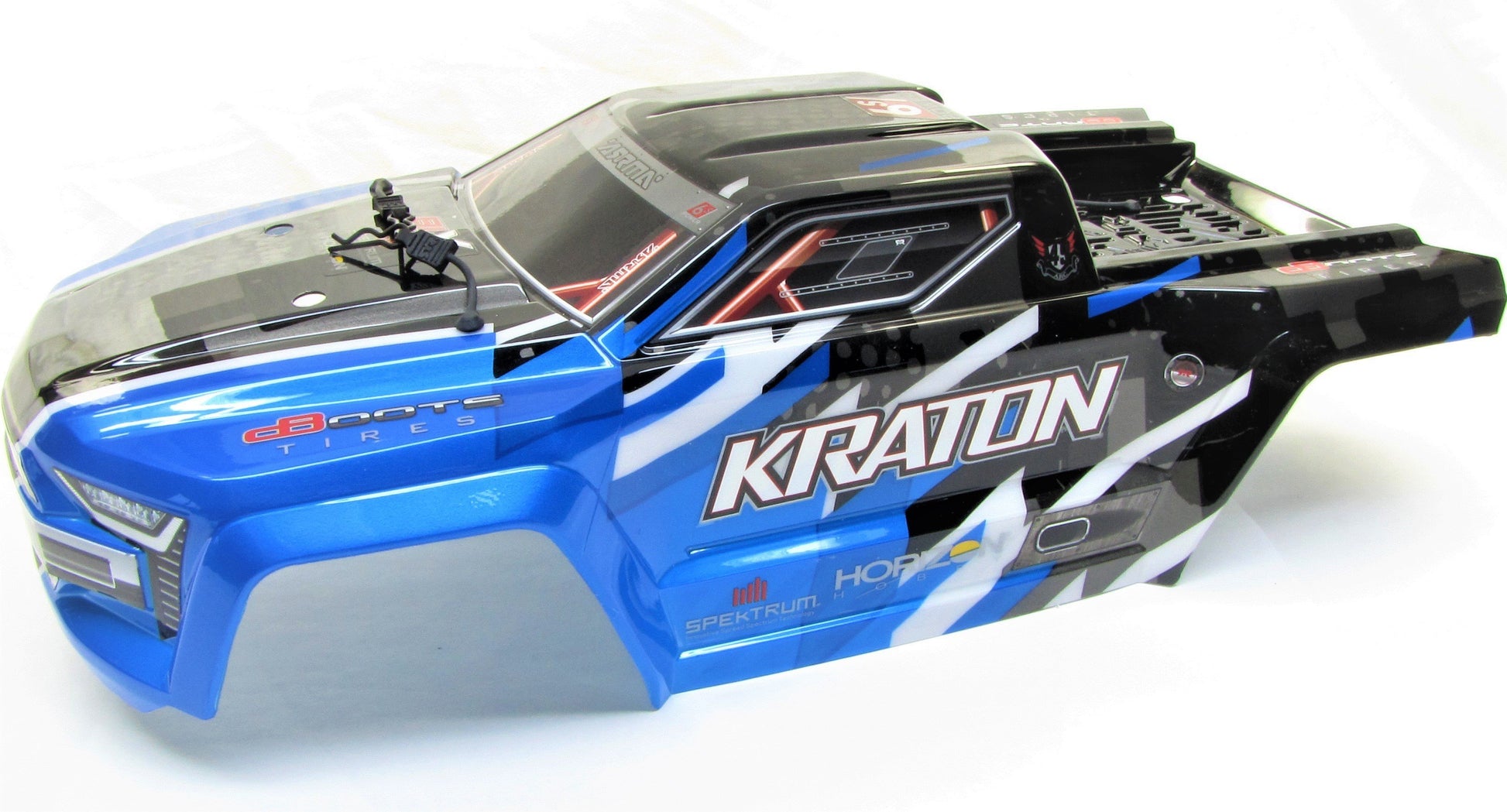 Arrma KRATON 6s BLX - Body Shell (BLUE polycarbonate cover & Body Pins AR106040 - Dirt Cheap RC SAVING YOU MONEY, ONE PART AT A TIME