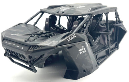 Arrma FIRETEAM 6s BLX - Black Body with Roll Cage and Body Panels installed - Dirt Cheap RC SAVING YOU MONEY, ONE PART AT A TIME