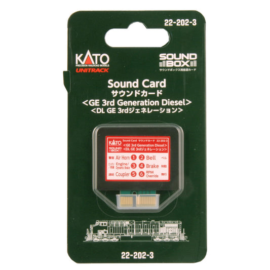 Sound Card, Third Generation GE Diesel